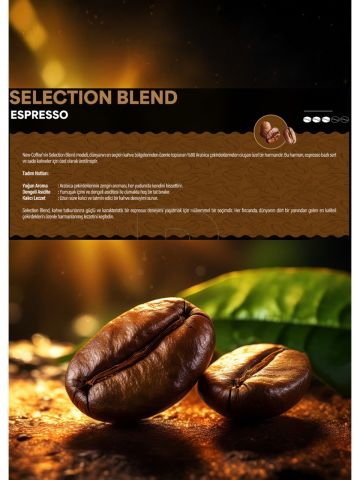 New Coffee SB1000GR Selection Blend 1000 gr Espresso Çekirdek Kahve