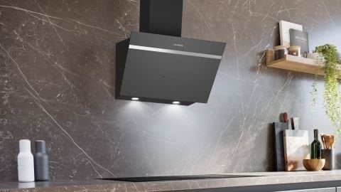 Siemens LC66KPJ70T  60 cm Antrasit Gri Duvar Tipi Davlumbaz