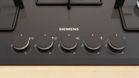 Siemens EN7B6QP30O 75 cm Siyah Gazlı Ocak