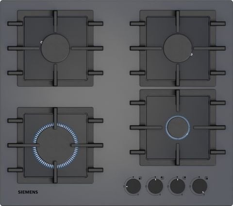 Siemens EN6B8NP40O 60 cm Antrasit Gri Gazlı Ocak