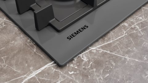 Siemens EN6B8NP40O 60 cm Antrasit Gri Gazlı Ocak
