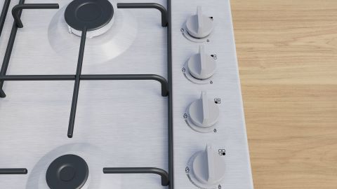 Siemens EB6C5PK80O 60 cm Paslanmaz Çelik Gazlı Ocak