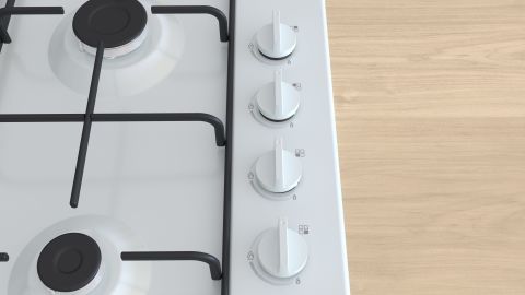 Siemens EB6C2PK80O 60 cm Beyaz Gazlı Ocak