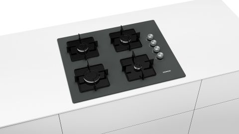 Siemens EO7C9PO12O 67 cm Gri Gazlı Ocak