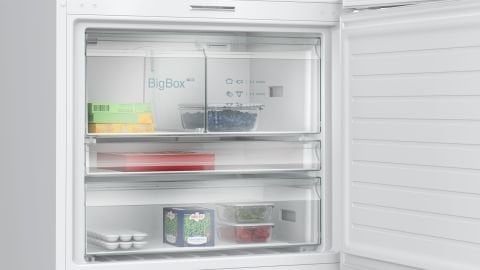 Siemens KG86PFWC0N 186x86 cm Alttan Donduruculu Beyaz Buzdolabı