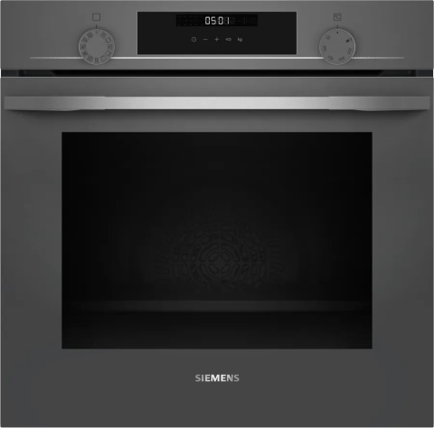 Siemens HU717ABN0T 60x60 cm Antrasit Gri Ankastre Fırın