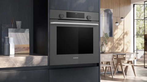 Siemens HU736AEN0T 60x60 cm Gri Ankastre Fırın