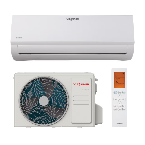Viessmann Vitoclima 050-S/HE Pro+ SWAA050MFA026 A++ 9000 BTU Inverter Duvar Tipi Klima