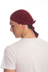 Aşçı Bandana Bordo