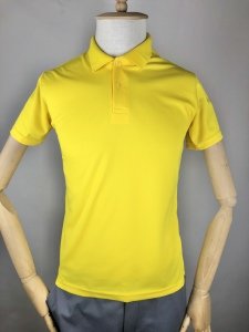 Sarı Polo Yaka Cool-Dry Tişört