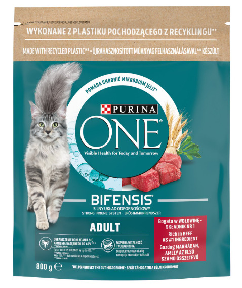 Purina One Sığır Etli Yetişkin Kedi Maması 800gr