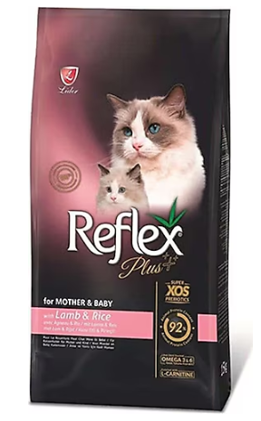 Reflex Plus Mother & Babycat Kuzu Etli 1.5 kg Yavru Kedi Maması