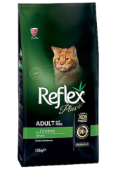 Reflex Plus Tavuk Etli Yetişkin Kedi Maması 15 kg