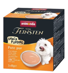 Animonda Vom Feinsten Snack Puding Hindili Yetişkin Köpek Pudingi 255gr 3'lü