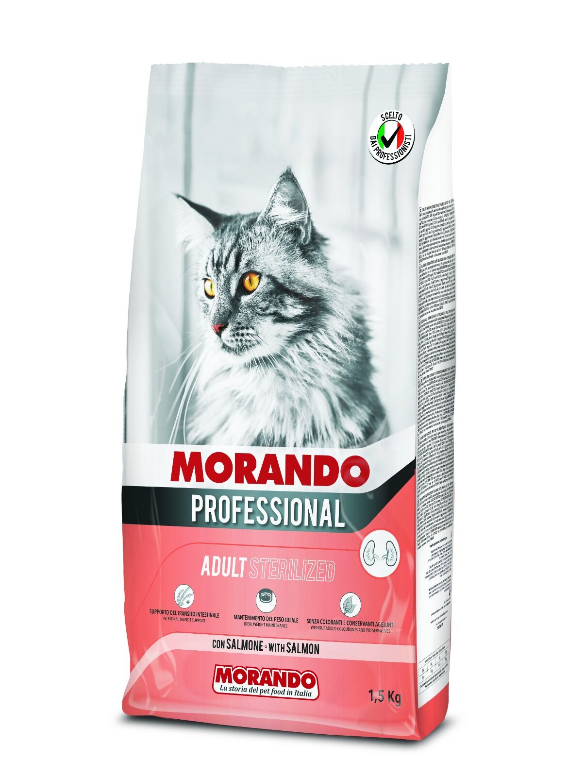 Morando Somonlu Kısır Kedi Maması 1.5kg