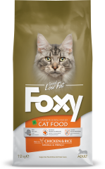 Foxy Low Fat Tavuklu Yetişkin Kedi Maması 12kg