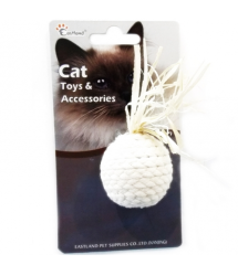Eastland Düğümlü İp Kedi Oyuncağı Çap : 4,5 cm