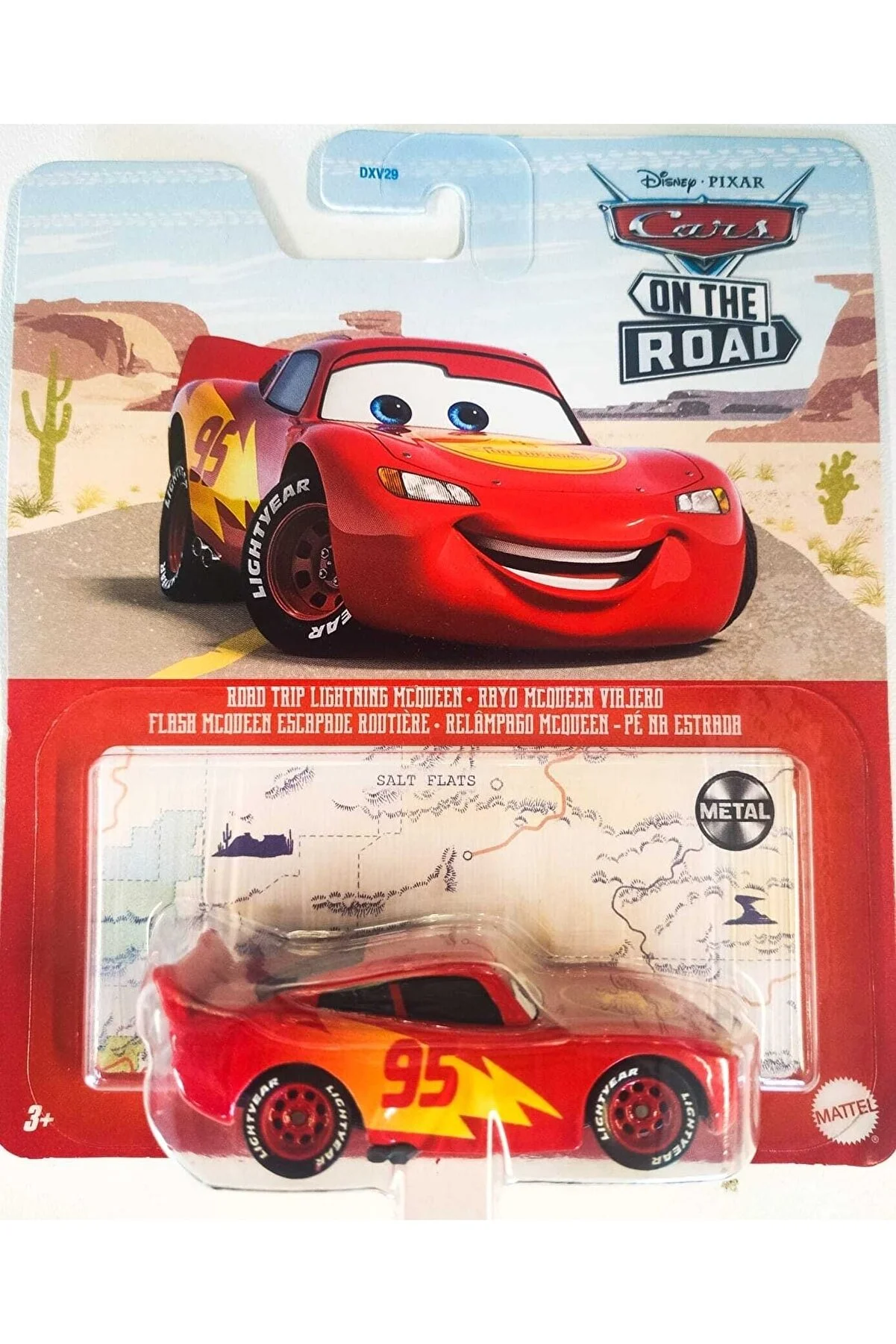 Cars McQueen On The Road HHT95 Karakter Araç