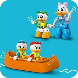 Lego Duplo Disney Mickey ve Arkadaşları Kamp Macerası 10997 - 2 Yaş ve Üzeri Çocuklar için Daisy Duck, Cin, Can ve Cem’i İçeren Eğitici Oyuncak Yapım Seti (37 Parça)