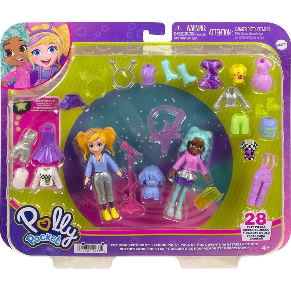 Polly Pocket ve Arkadaşları Moda Aksesuarları Oyun Seti HNF51