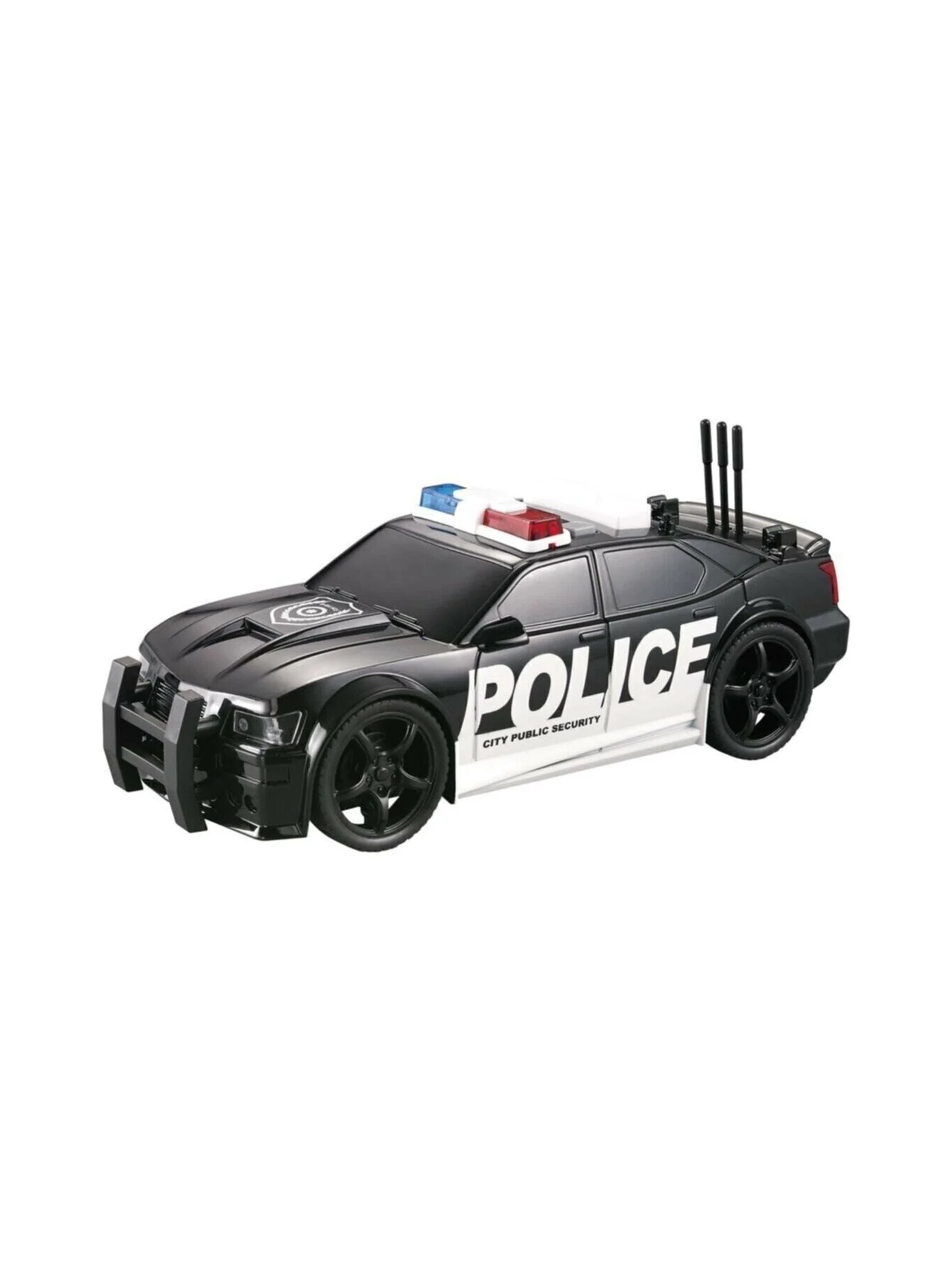 Adeland Nitro Speed 1:20 Polis Arabası Siyah Işıklı Sesli