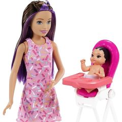 Barbie Bebek Bakıcısı Bebeği Ve Aksesuarları