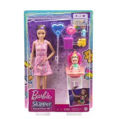 Barbie Bebek Bakıcısı Bebeği Ve Aksesuarları