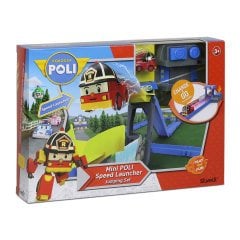 Robocar Poli Fırlatıcılı Yol ve Atlama Seti