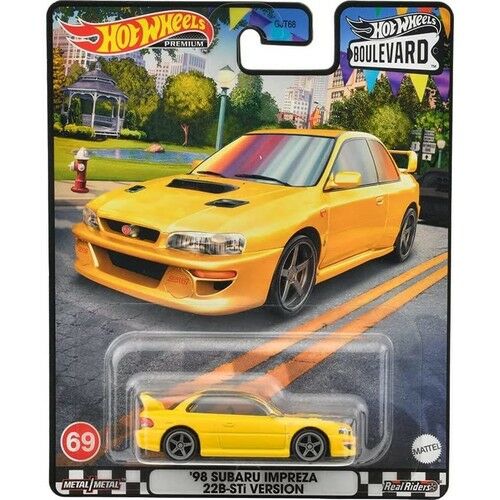 Hot Wheels Boulevard Premium Arabalar HKF16 '98 Subaru İmpreza 22B-STI Version