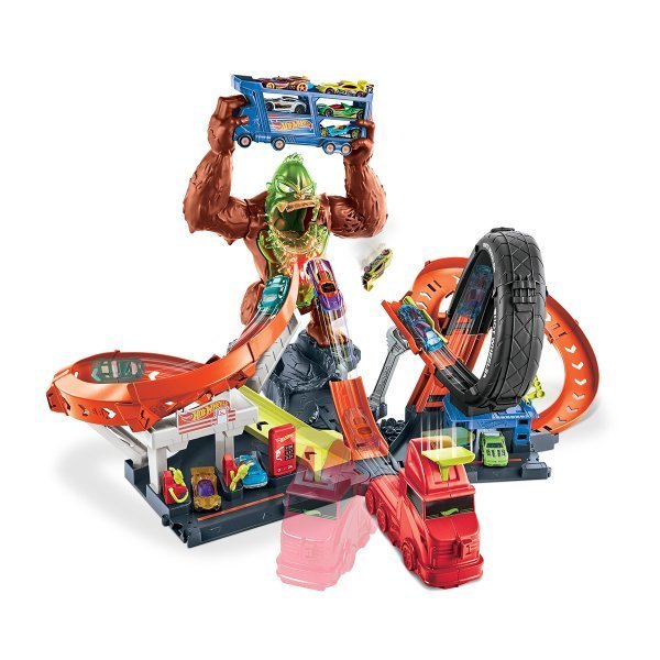 Hot Wheels Zehirli Goril Saldırısı Oyun Seti GTT94