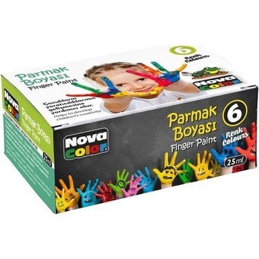 Nova Color Parmak Boyası 6 Renk