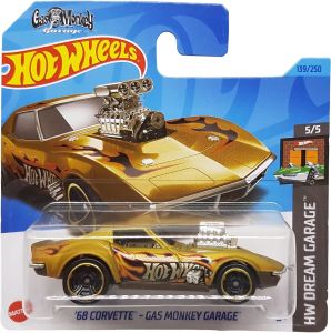 Hot Wheels Tekli Araçlar '68 Corvette-Gas Monkey Garage