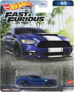 Hot Wheels Premium Fast and Furious Custom Mustang