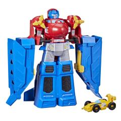 Transformers Rescue Bots Optimus Prime Jumbo Jet Yarışçısı