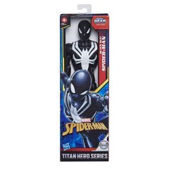 Spider-Man Titan Heroes Web Warriors Black Suit Spider-Man Figür 30 cm.