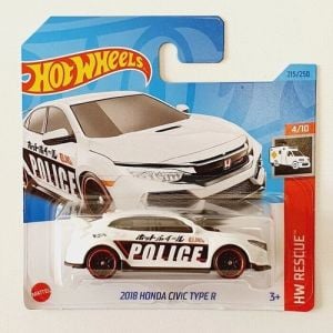 Hot Wheels Tekli Arabalar 2018 Honda Civic Typer R