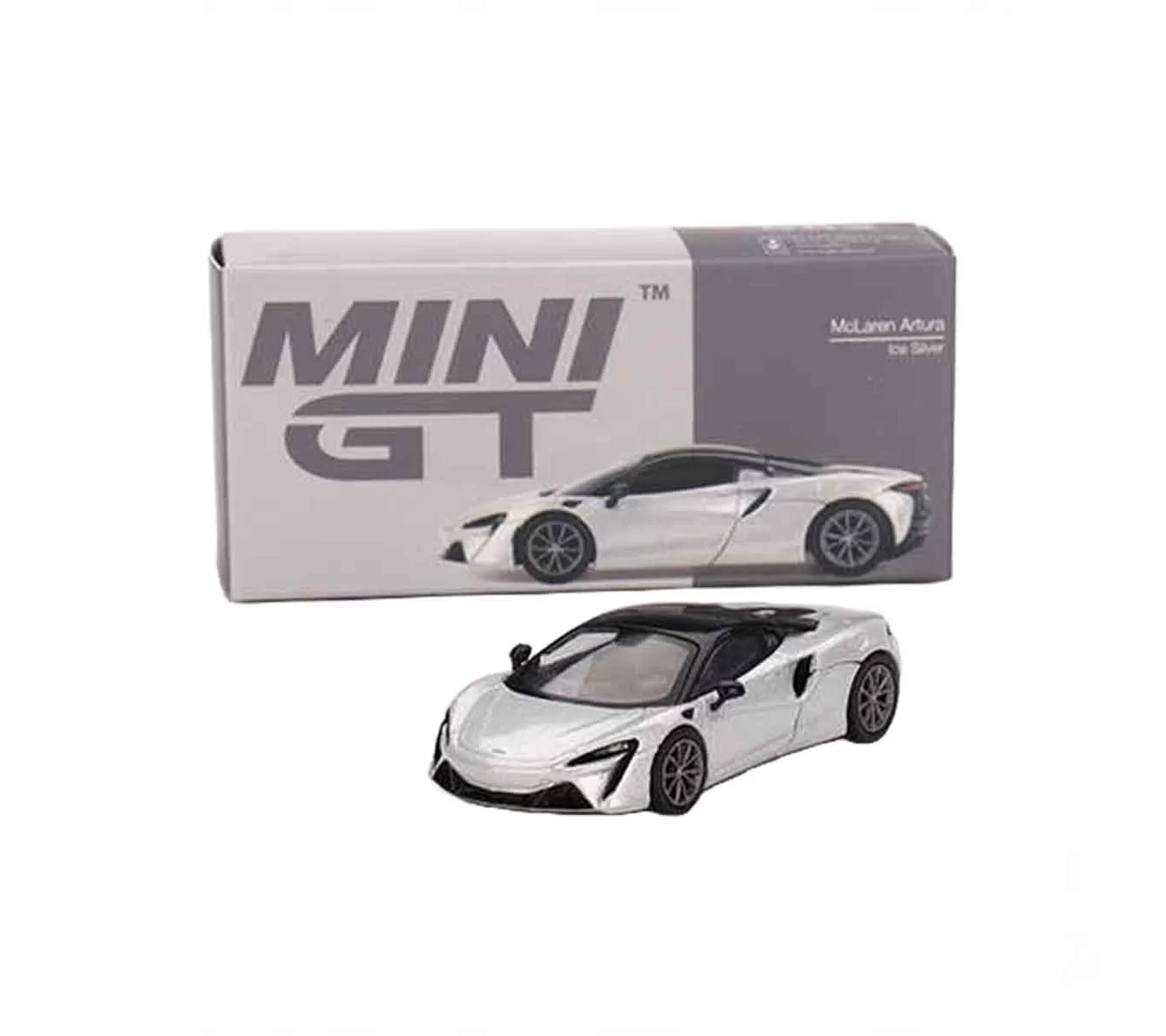 Mini GT McLaren Artura Ice Silver