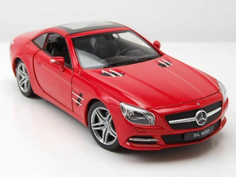 Welly 1:24 Mercedes Slc Kırmızı Model Araba