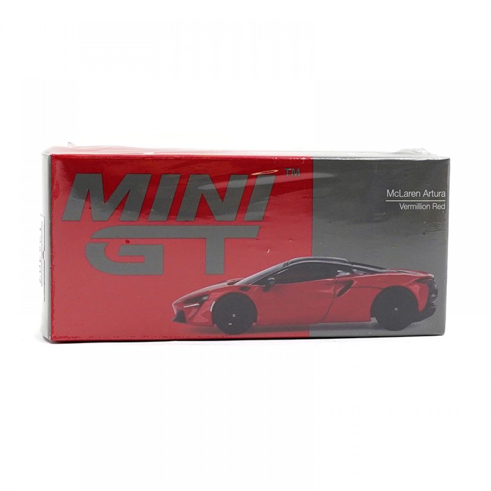 Mini GT 1:64 McLaren Artura Vermillion Red