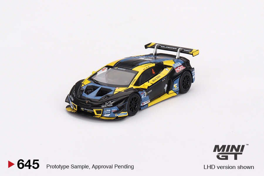 Mini GT 1:64 Lamborghini Huracán GT3 EVO 2022 Macau GP Macau GT Cup Place