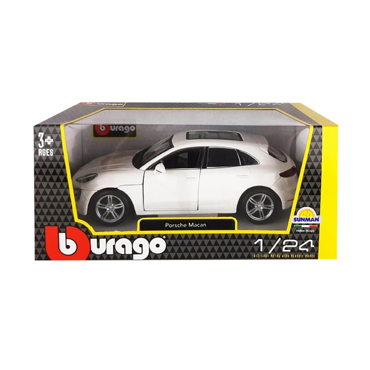 Burago 1:24 Porsche Macan Model Araba Beyaz