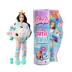 Barbie Cutie Reveal Bebekler Seri 2 Gökkuşağı Unicorn