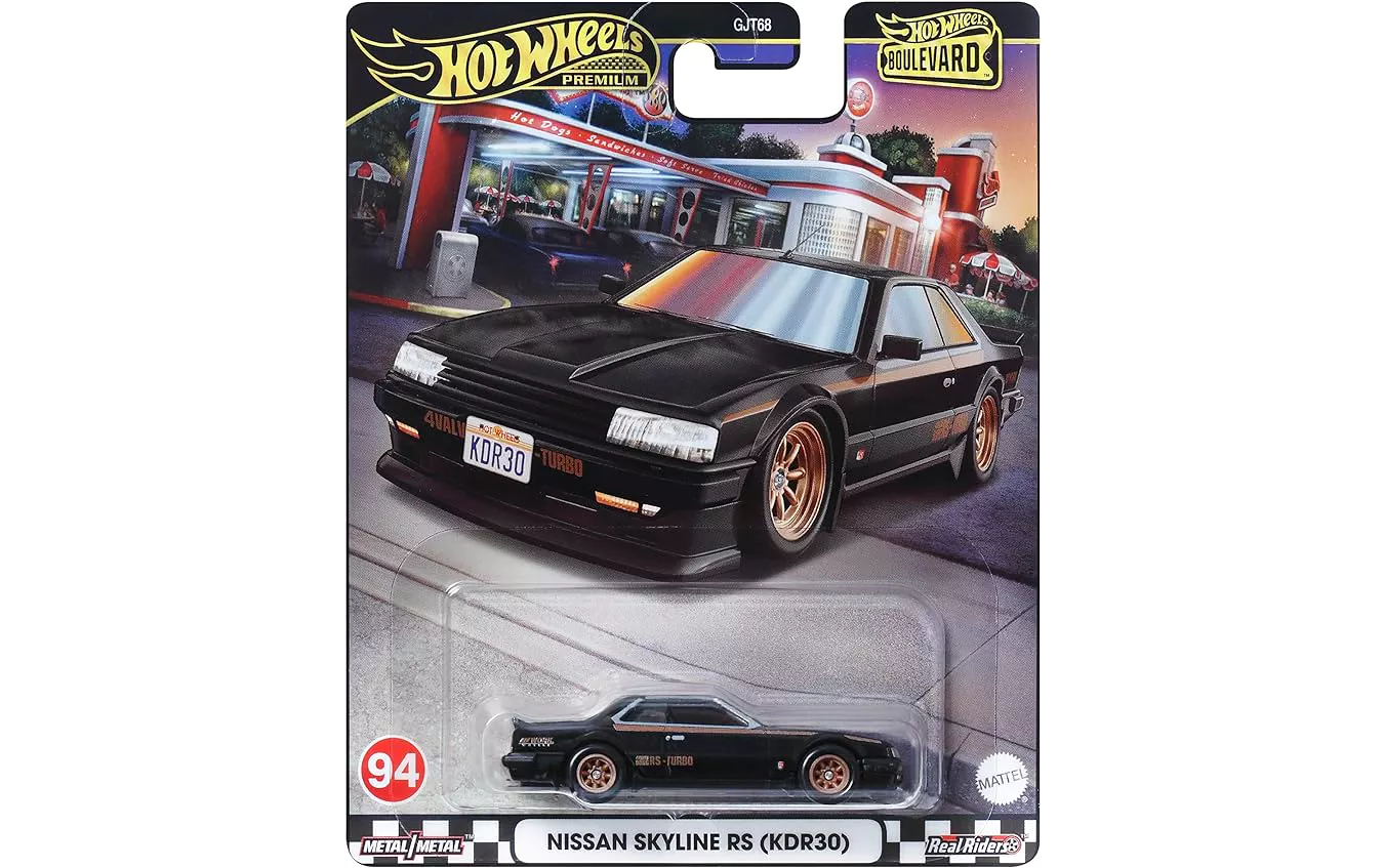 Hot Wheels Premium 2024 Boulevard Nissan Skyline RS (KDR30)