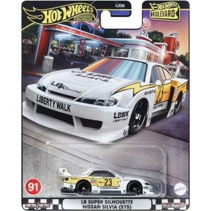 Hot Wheels Premium 2024 Boulevard LB Super Silhoutte Nissan Silvia (S15)