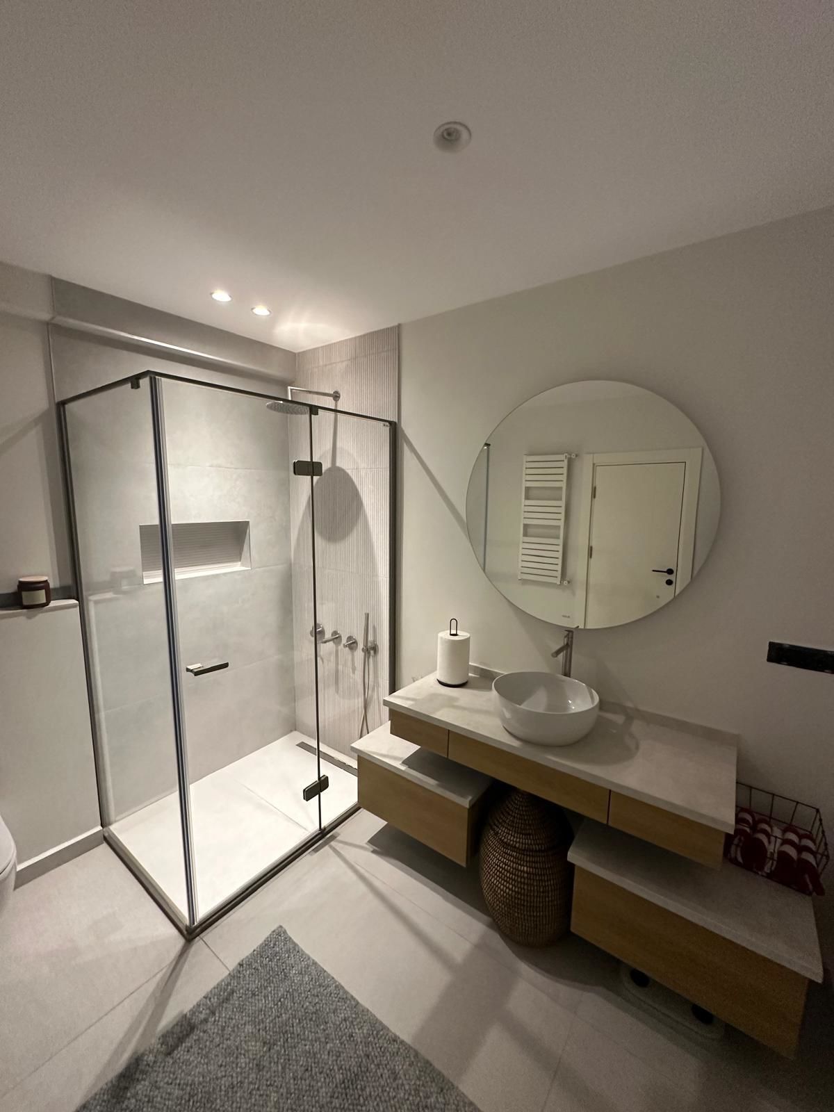 Roys Ahşap 215 Özel İmalat Modern Banyo Ünitesi