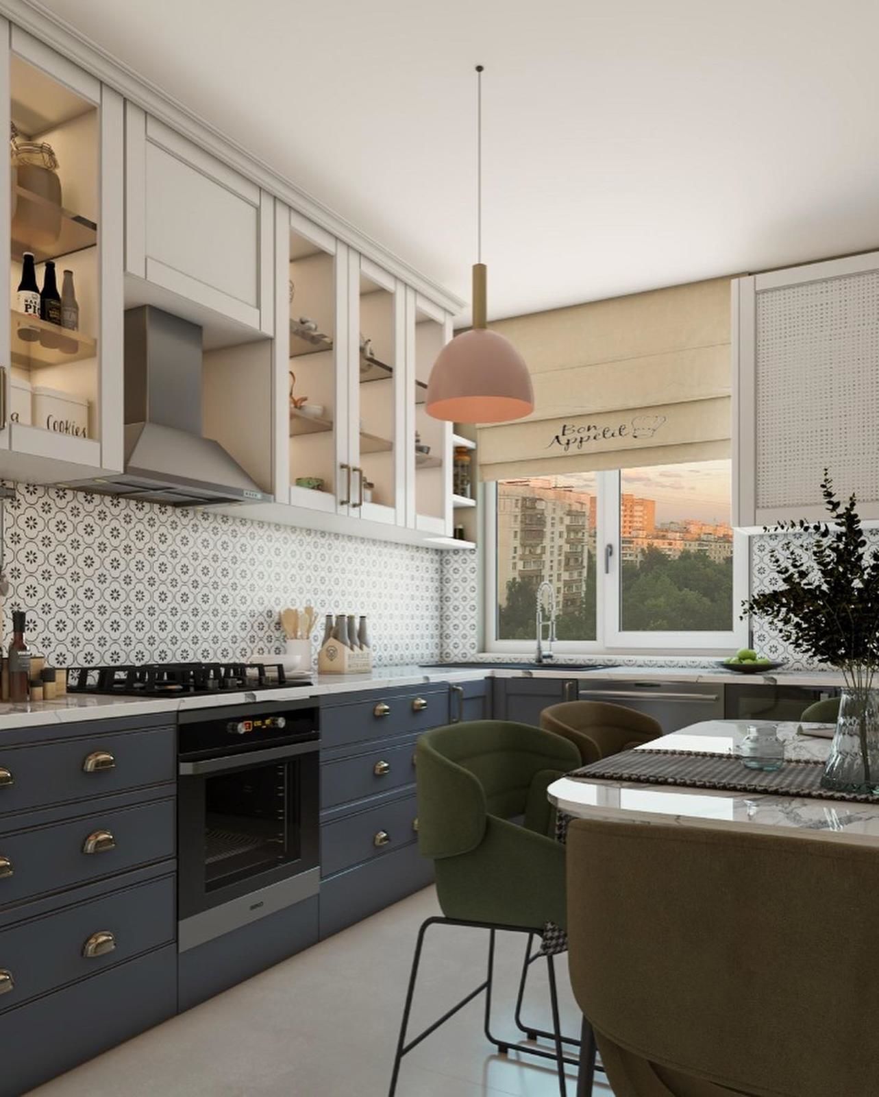 Roys Ahşap 235 Özel İmalat Modern Mutfak Ünitesi