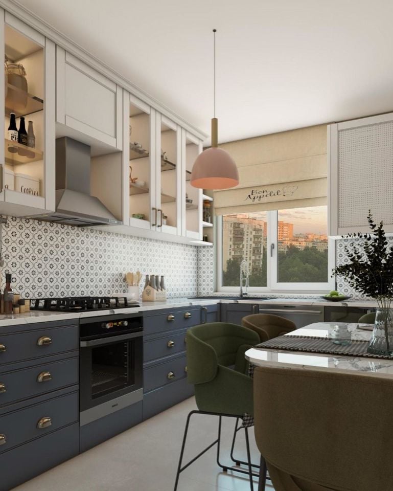 Roys Ahşap 235 Özel İmalat Modern Mutfak Ünitesi