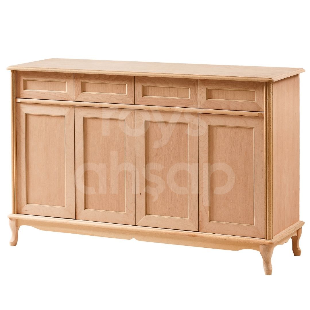 Roys Ahşap 4124 Masif Ham 150 Cm Lükens Konsol