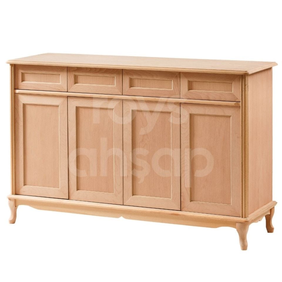 Roys Ahşap 4124 Masif Ham 150 Cm Lükens Konsol