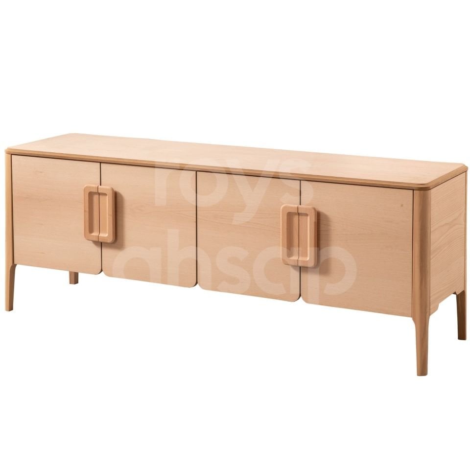 Roys Ahşap 4517 Masif Ham 160 Cm Soft Tv Ünitesi